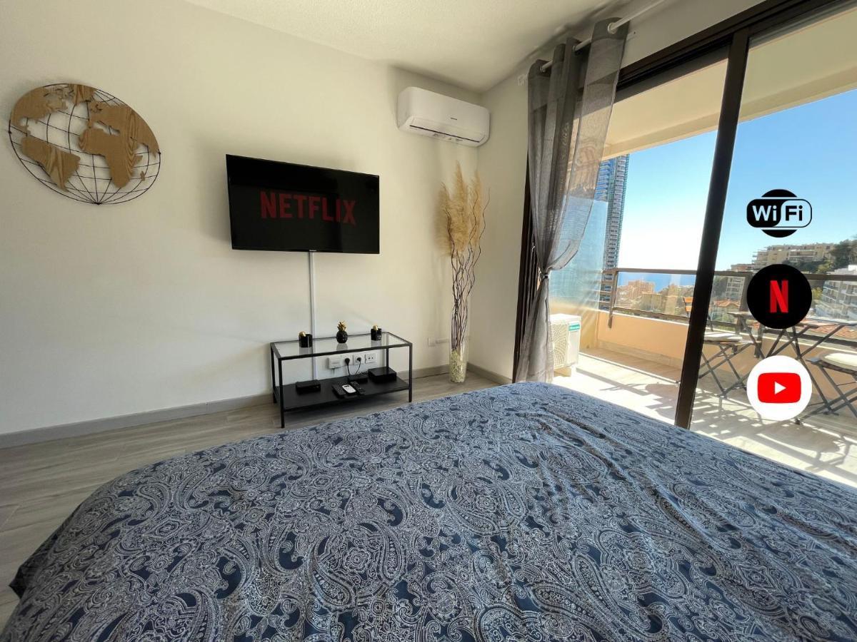 New Studio, Piscine Et Vue Mer • Proche De Monaco Босолей Экстерьер фото