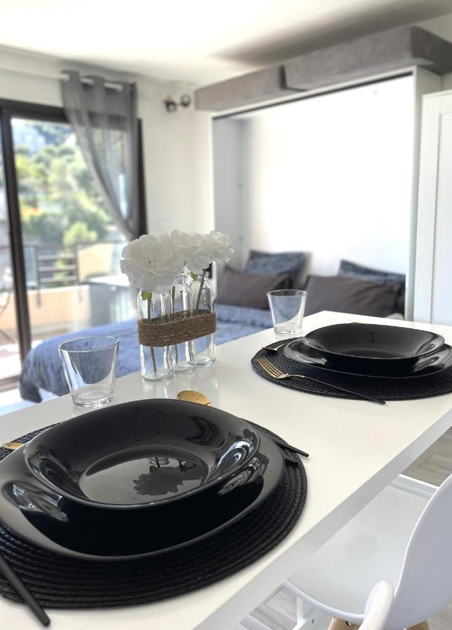 New Studio, Piscine Et Vue Mer • Proche De Monaco Босолей Экстерьер фото